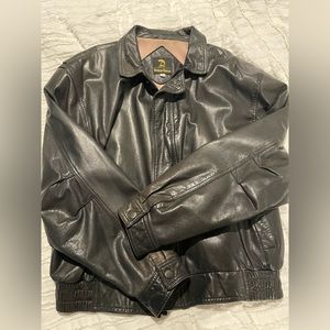 Vintage Leather Jacket Neumann Marcus 40